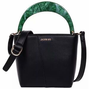 Jason Wu Black Bag with Green Handle